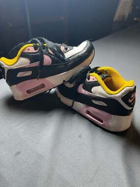 Nike Air Max 90 LTR PS 'Black Light Arctic Pink' Toddler Sneakers CD6867-007